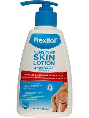 Flexitol Sensitive Skin Lotion 8.45 oz Dry Itchy Skin Moisturizer Fragrance Free